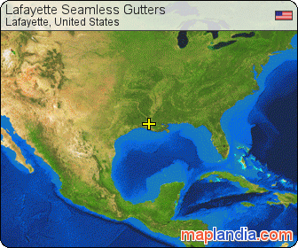 Lafayette Seamless Gutters satellite map