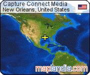 Capture Connect Media satellite map