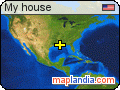 My house satellite map