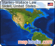 Stanley-Wallace Law satellite map