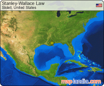 Stanley-Wallace Law satellite map
