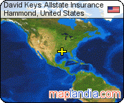 David Keys Allstate Insurance satellite map