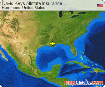 David Keys Allstate Insurance satellite map