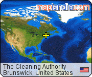 The Cleaning Authority satellite map