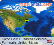 Home Care Business Services satellite map