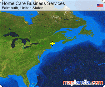 Home Care Business Services satellite map