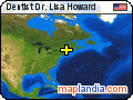 Dentist Dr. Lisa Howard satellite map