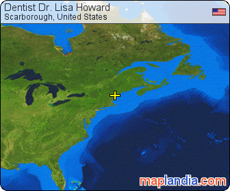 Dentist Dr. Lisa Howard satellite map