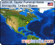John M. Taylor Funeral Home satellite map