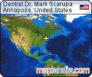 Dentist Dr. Mark Scarupa satellite map