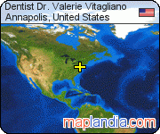 Dentist Dr. Valerie Vitagliano satellite map