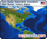 Pam Beidle Nationwide Insurance satellite map