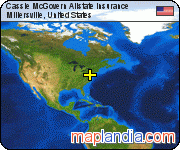 Cassie McGovern Allstate Insurance satellite map