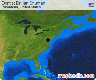 Dentist Dr. Ian Shuman  satellite map