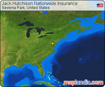 Jack Hutchison Nationwide Insurance satellite map