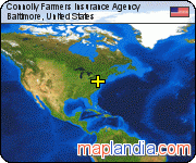 Connolly Farmers Insurance Agency satellite map
