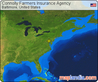 Connolly Farmers Insurance Agency satellite map