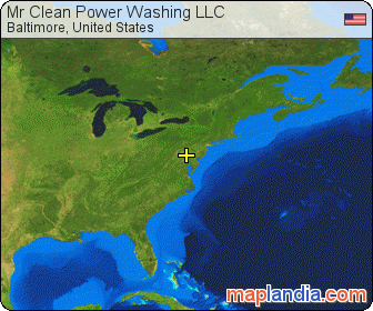 Mr Clean Power Washing LLC satellite map