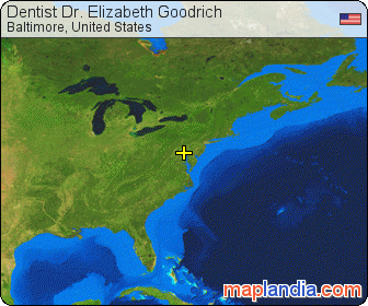 Dentist Dr. Elizabeth Goodrich satellite map