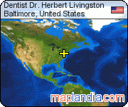 Dentist Dr. Herbert Livingston satellite map