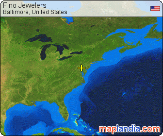 Fino Jewelers satellite map