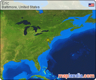 Eric's map homepage