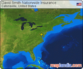 David Smith Nationwide Insurance satellite map