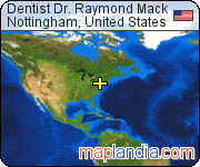 Dentist Dr. Raymond Mack satellite map