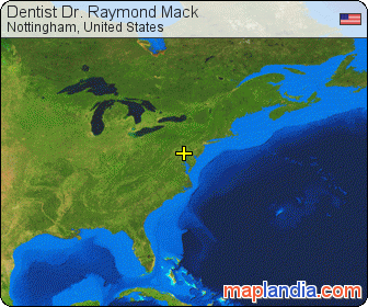 Dentist Dr. Raymond Mack satellite map
