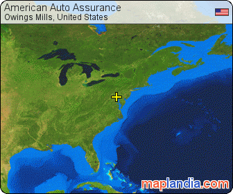 American Auto Assurance satellite map