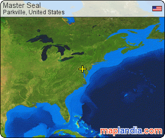 Master Seal satellite map