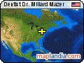 Dentist Dr. Millard Mazer satellite map