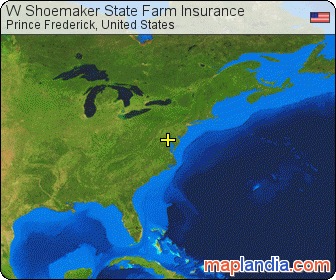 W Shoemaker State Farm Insurance satellite map