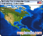McCarthy Tire & Automotive Center satellite map