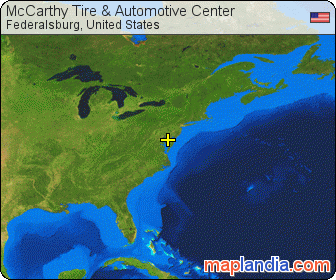 McCarthy Tire & Automotive Center satellite map