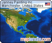 Janney Painting Inc satellite map