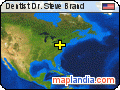 Dentist Dr. Steve Brand satellite map