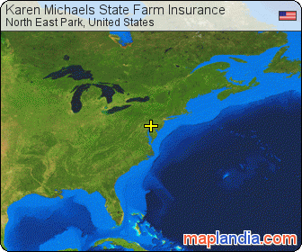 Karen Michaels State Farm Insurance satellite map