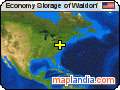 Economy Storage of Waldorf satellite map