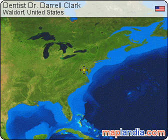 Dentist Dr. Darrell Clark satellite map