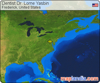 Dentist Dr. Lorne Yasbin satellite map