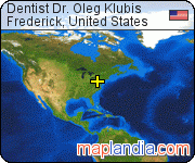 Dentist Dr. Oleg Klubis satellite map