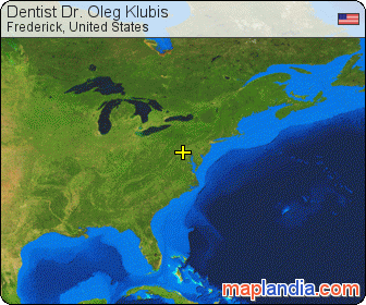 Dentist Dr. Oleg Klubis satellite map