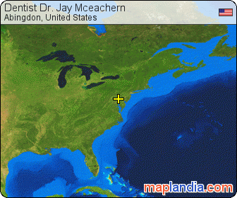 Dentist Dr. Jay Mceachern satellite map