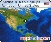 Dentist Dr. Mark Scarupa satellite map