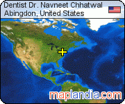 Dentist Dr. Navneet Chhatwal satellite map