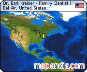 Dr. Bart Kreiner - Family Dentist i satellite map