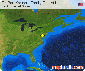 Dr. Bart Kreiner - Family Dentist i satellite map