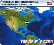 Accurate Air Mechanical Services, I satellite map