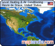Level Heating & Air Conditioning satellite map